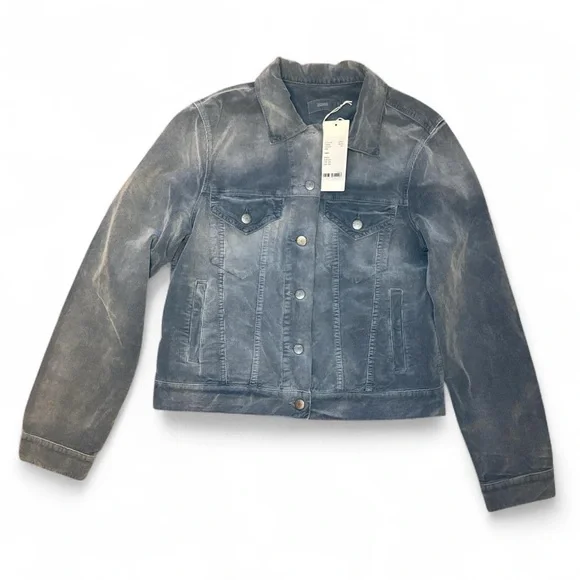 NWT CLOSED TWIST Blue Corduroy Denim Jacket — LARGE - Picture 1 of 7